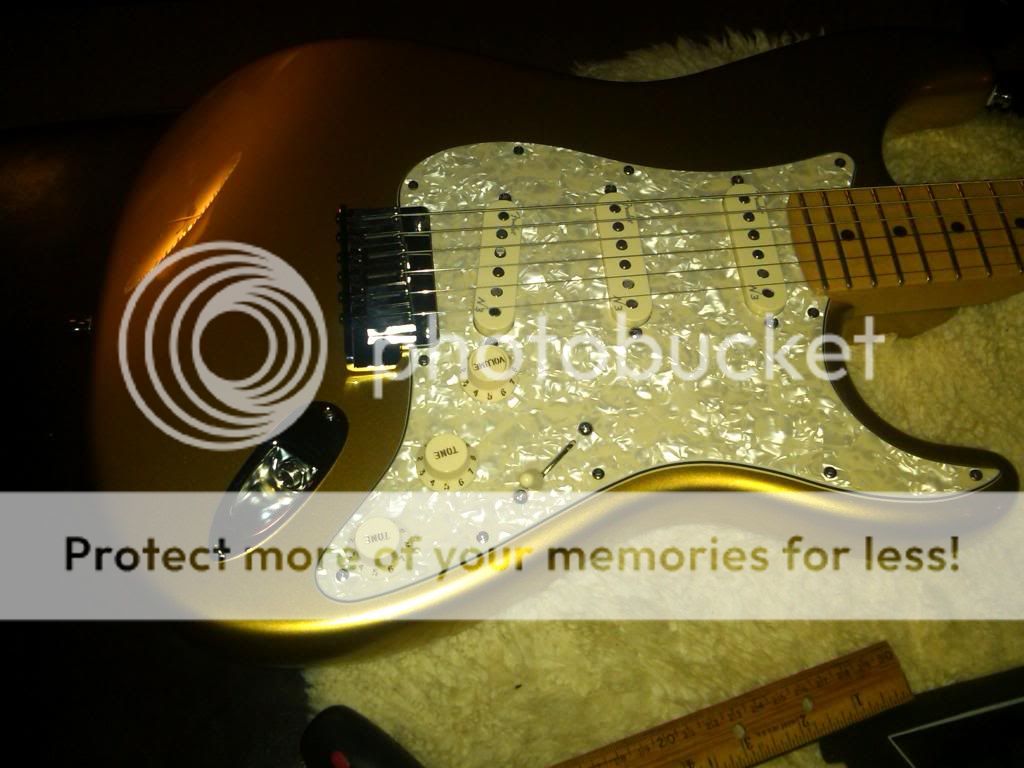 What's your favorite pickguard color for a gold Strat? The Gear Page