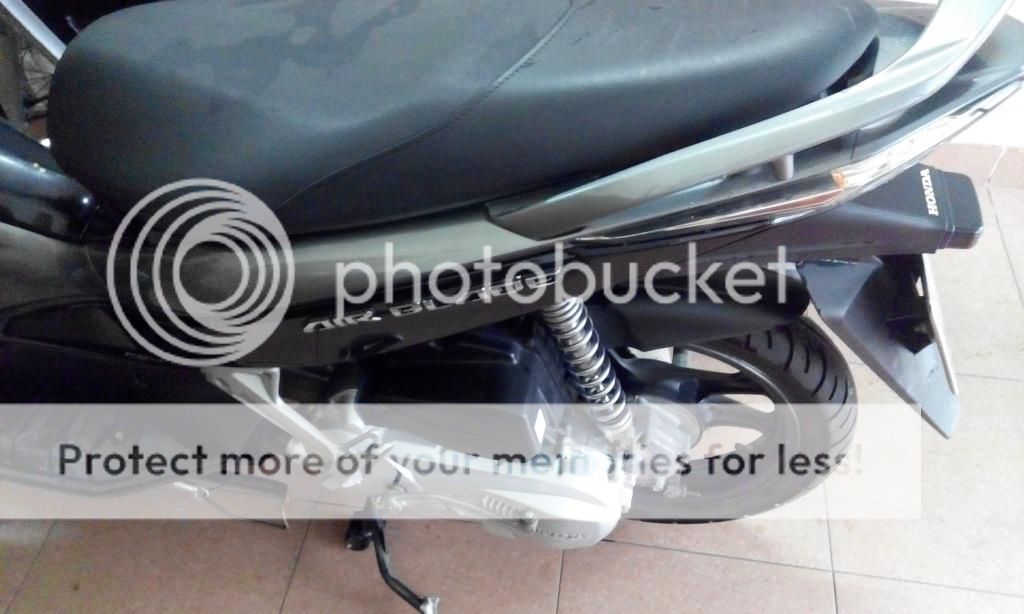 Bán xe airblade 2012 màu xám đen - 3