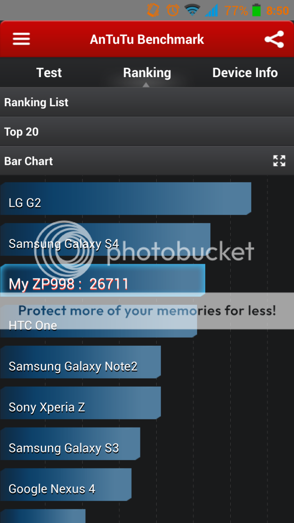 Điện thoại 8 nhân 1.7GHz, RAM 2GB, màn hình 5.5 inch FULLBOX = 6tr5 - 2