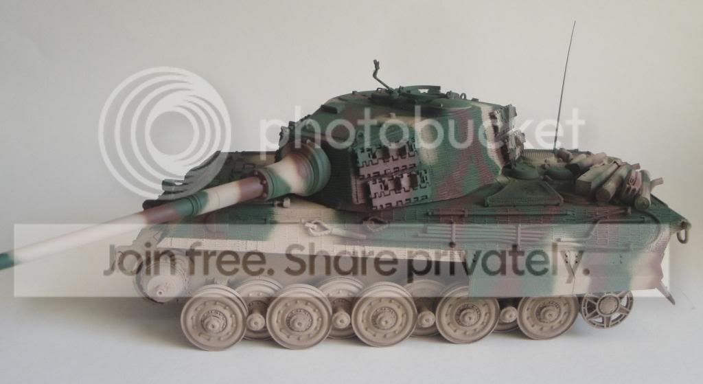German Heavy Tank King Tiger - Henschel Turret (for Dragon kit) ET